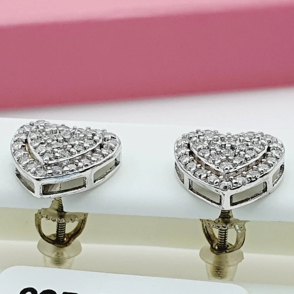 "925 Sterling Silver Cubic Zirconia Earrings, U19254595 - Picture 11 of 11